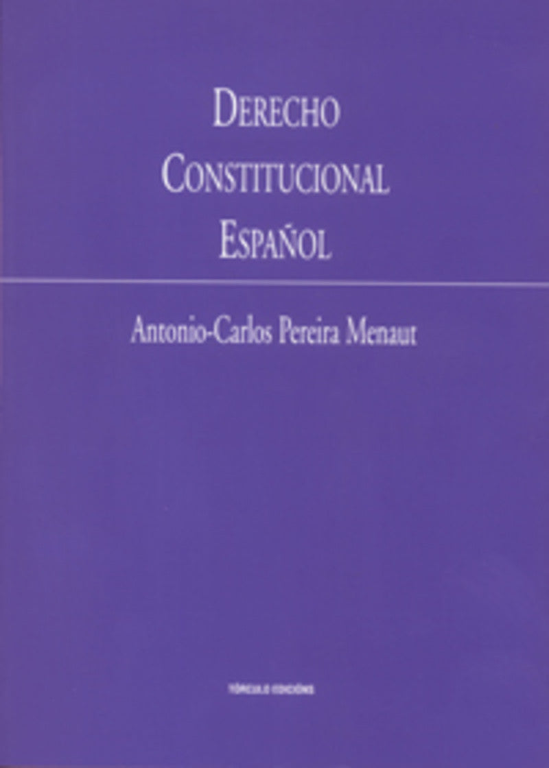 Derecho Constitucional Español