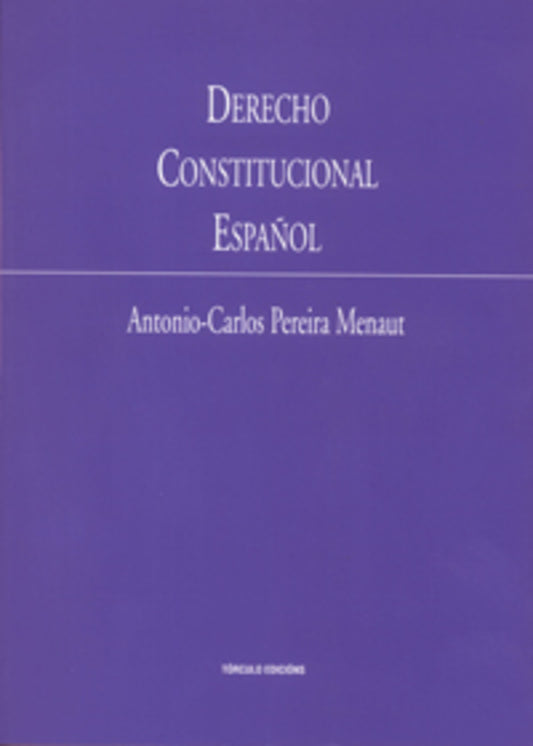 Derecho Constitucional Español